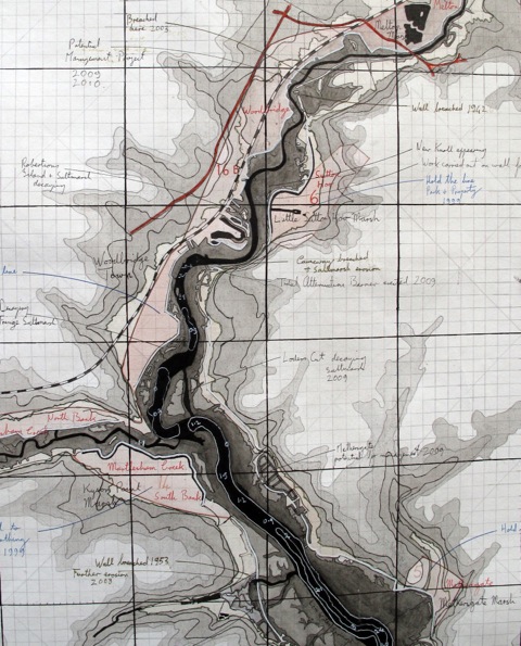 Simon Read Deben map detail