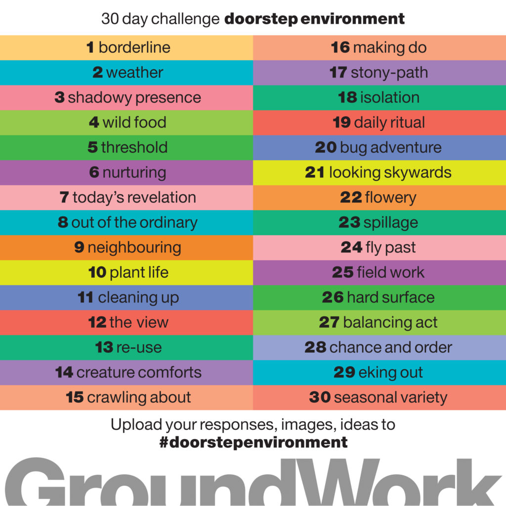 Doorstep environment 30 day challenge template