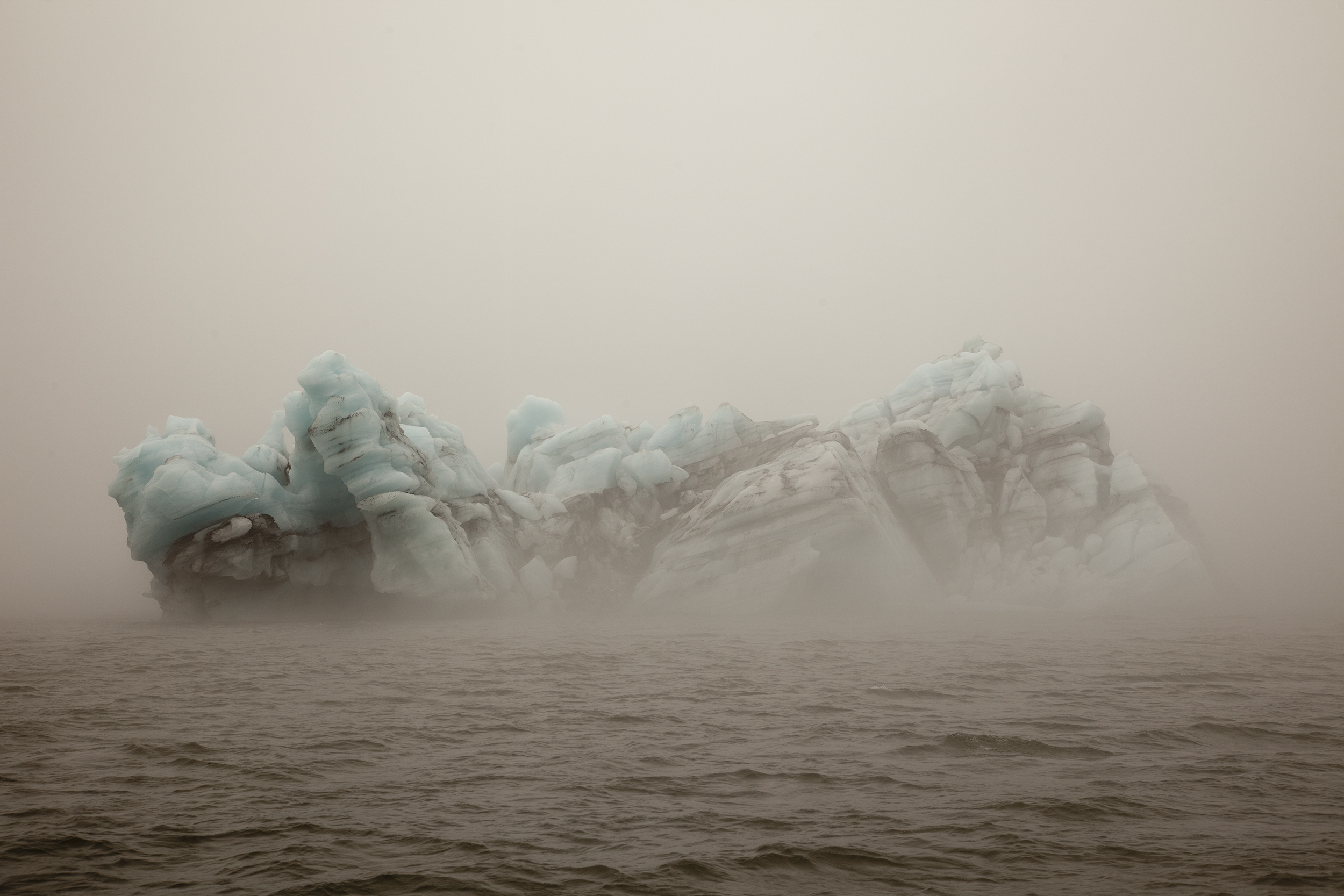 Gina Glover, Water held by the cold, Disko Bay Greenland