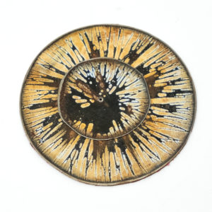 Amanda Denison radiating pattern brooch