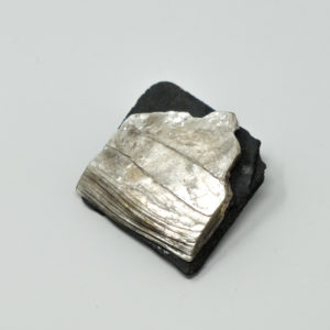 Linda McFarlane: Mica and Slate brooch