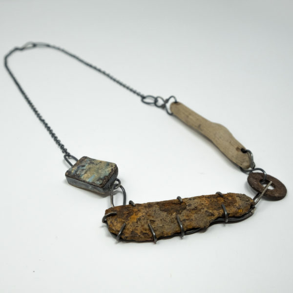 Sarah Drew Boulder Opal Statement Necklace