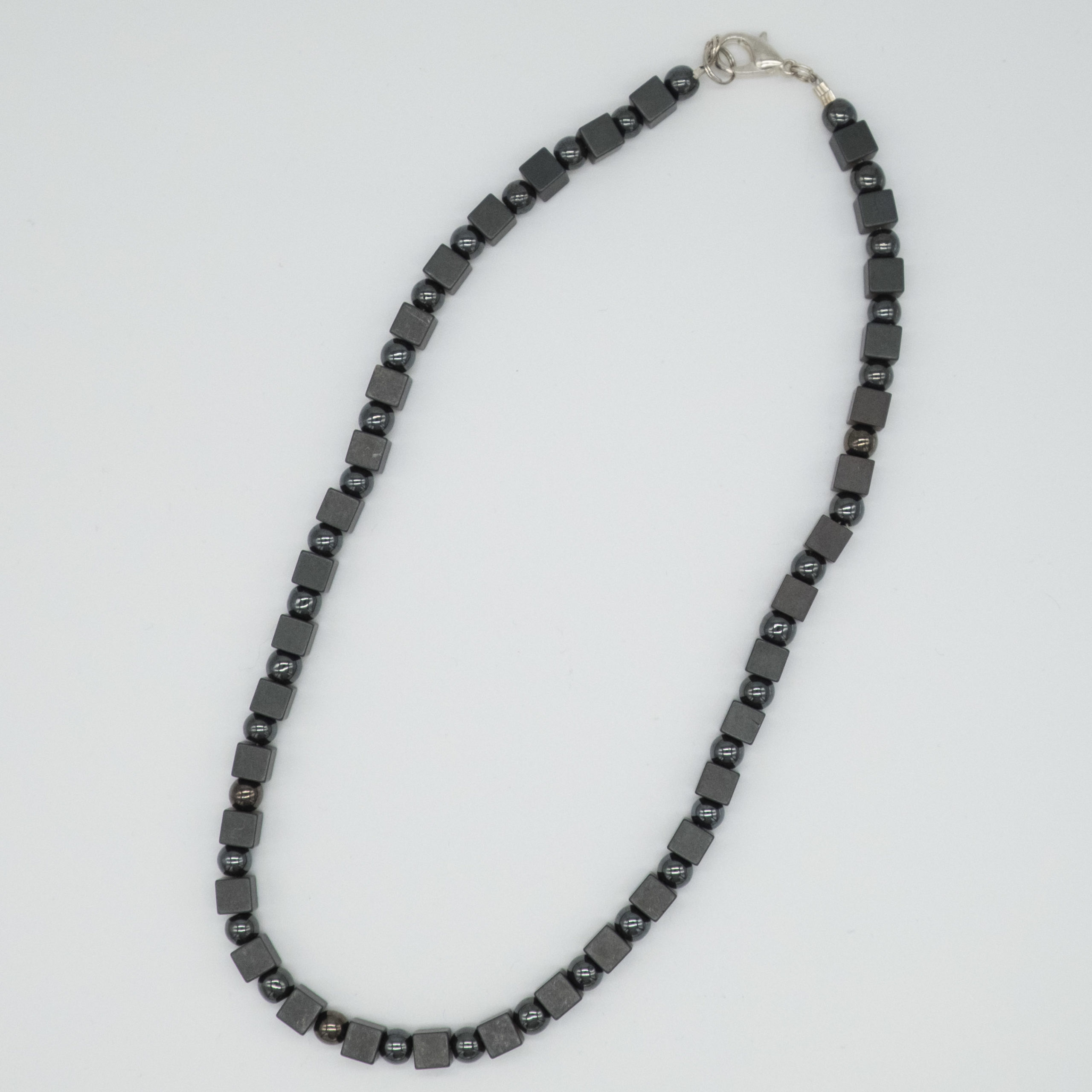 Iron Ore Hematite Necklace