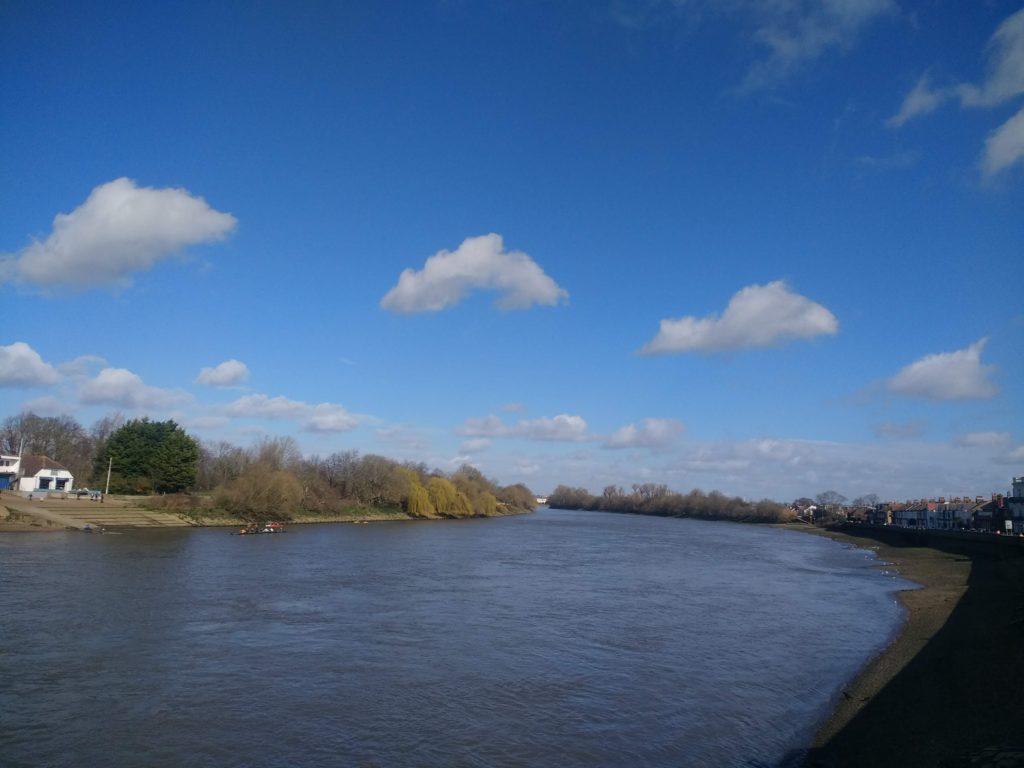 Running and environment Clio Heslop canal view