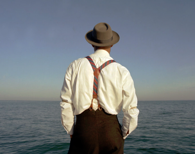 Dave Lewis Once removed gazing out to sea