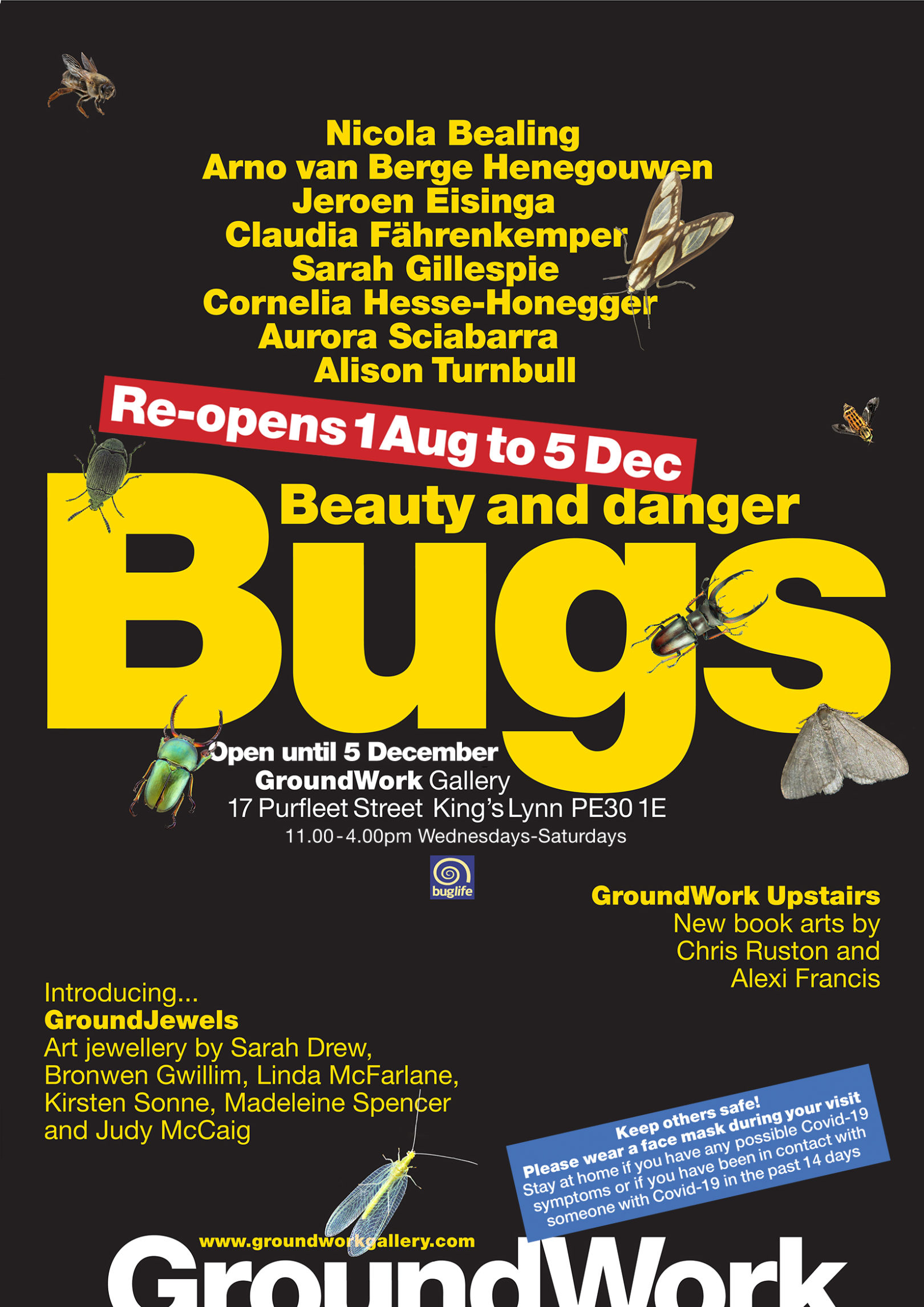 Bugs reopening poster