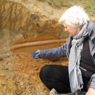 Jayne Ivimey at Happisburgh