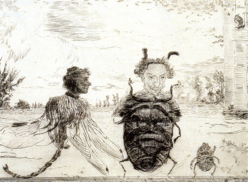 James Ensor Strange insects