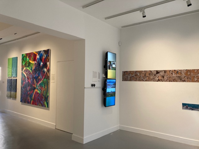 Jonathan Meuli and Hakan Topal work on show in Japan Water