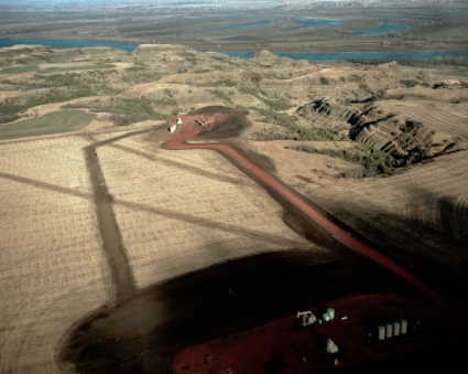 Terry Evans oil field view