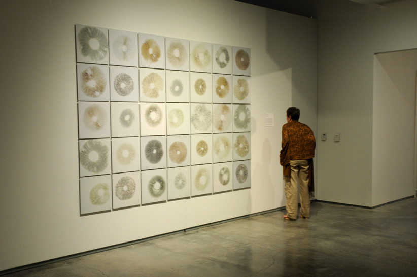 Chris Drury Spore grid