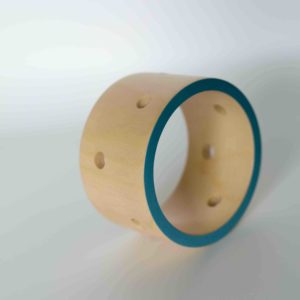 Blue and Yellow Sycamore Bangle