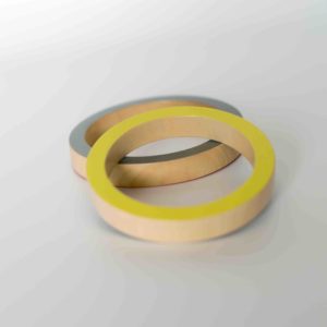 Yellow and Grey Sycamore Bangle