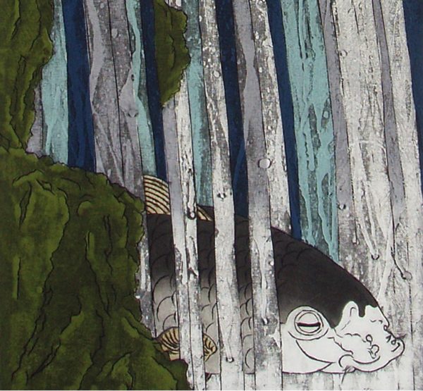 Nana Shiomi Sound of Waterfall Thinker detail