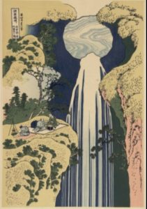 Hokusai Amida waterfall