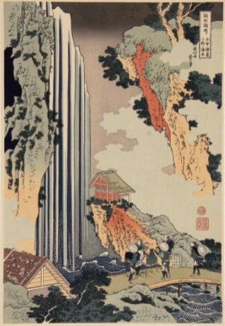 Hokusai Ono waterfall