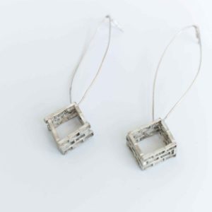 Long Drop Brit a Brick Earrings
