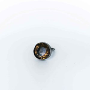 smoky quartz ring