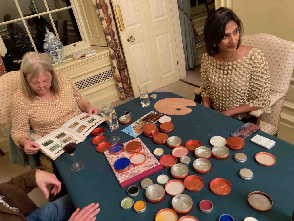 Placrylic paint samples