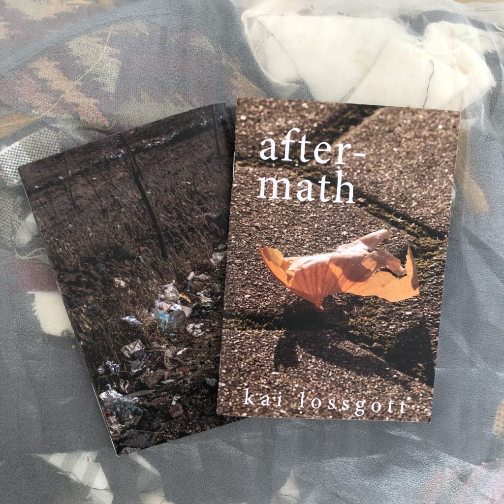 Art and heritage of waste, Kai Lossgott Aftermath front and back cover