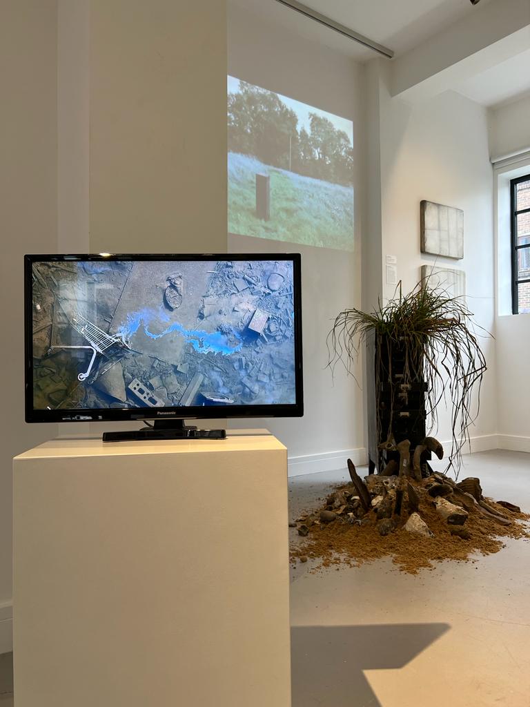 View of exhibition from Kelly Hill to Sophy King