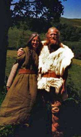 John Lord Flint knapping John and Val