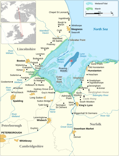 The Wash map