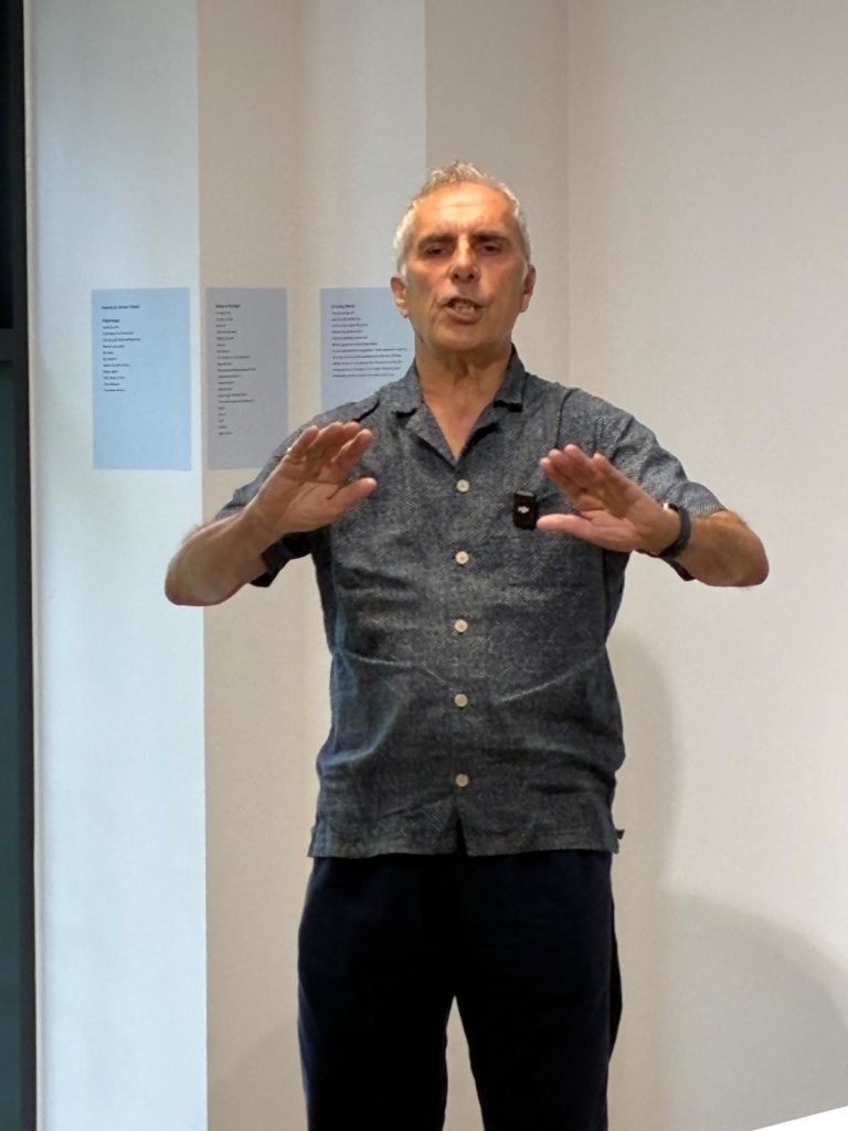 Adran Tissier performing at Sleaford opening