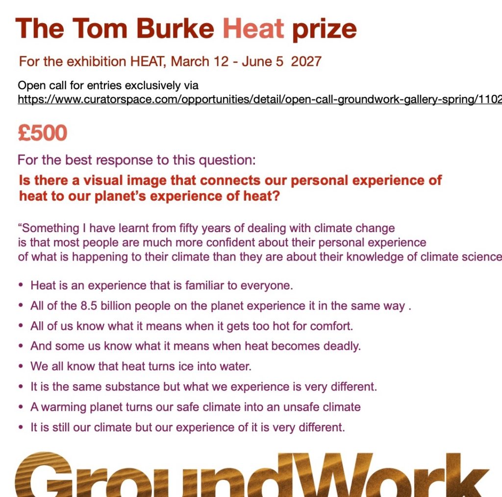 Tom Burke Heat prize