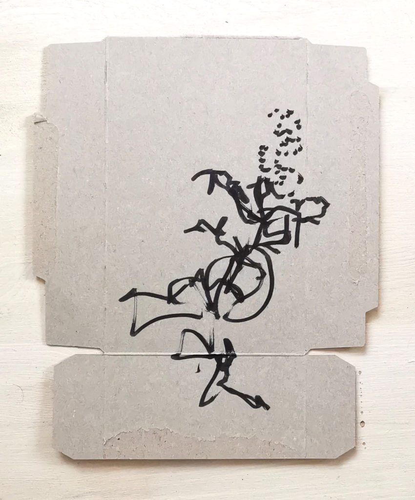 Jane Sarre drawing